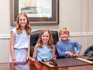 Sloan Arnold, Charlotte Arnold, & George Hooks, III